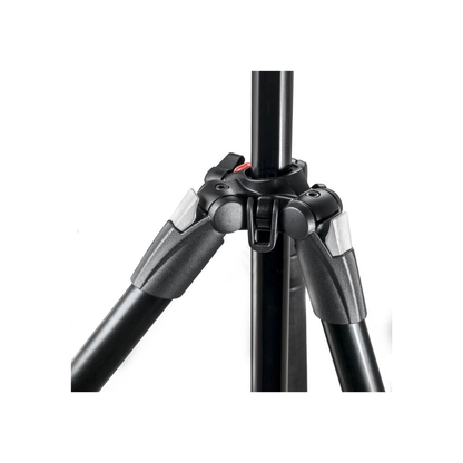 Manfrotto 290 Xtra Aluminium Tripod with adjustable legs and sturdy build 