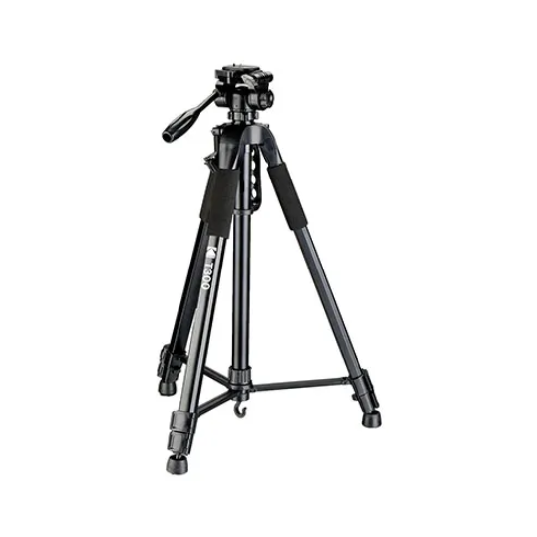 Kodak Eco Series T300 lightweight tripod with adjustable legs and mobile holder for photography and video shooting