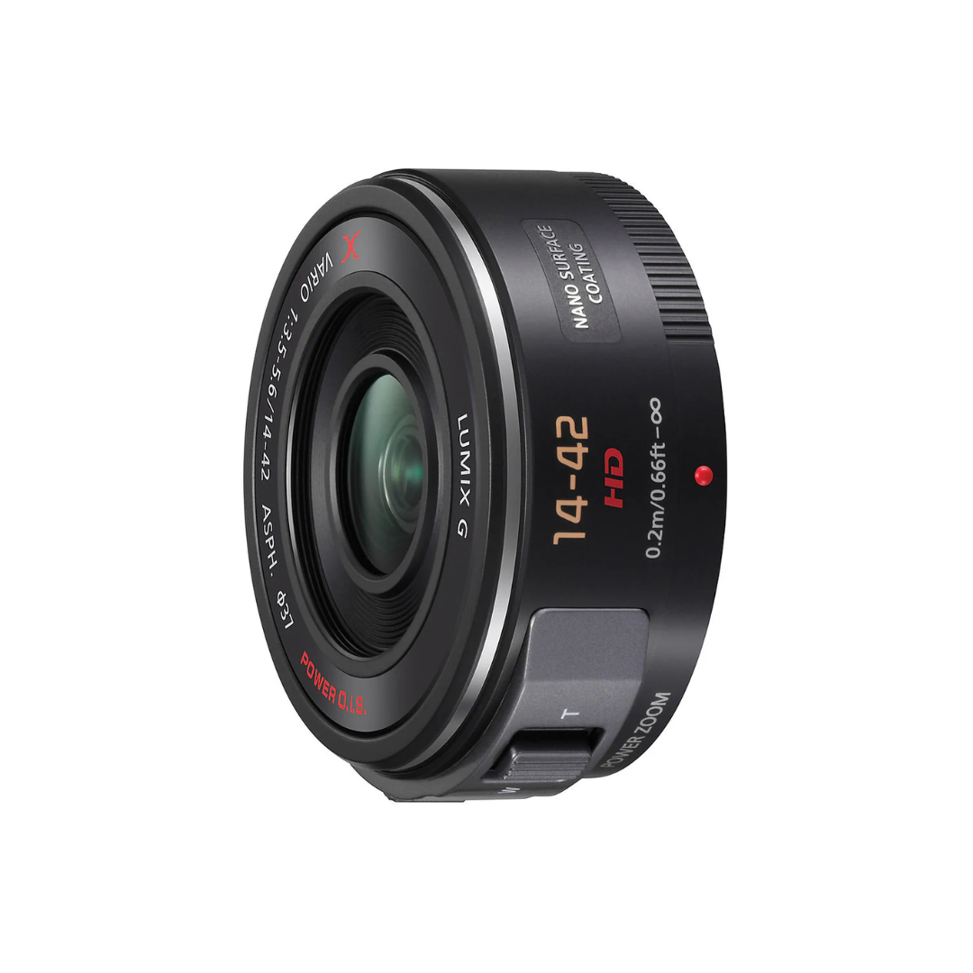 Used Panasonic Lumix 14-42mm G X Vario PZ Power OIS lens for Micro Four Thirds cameras