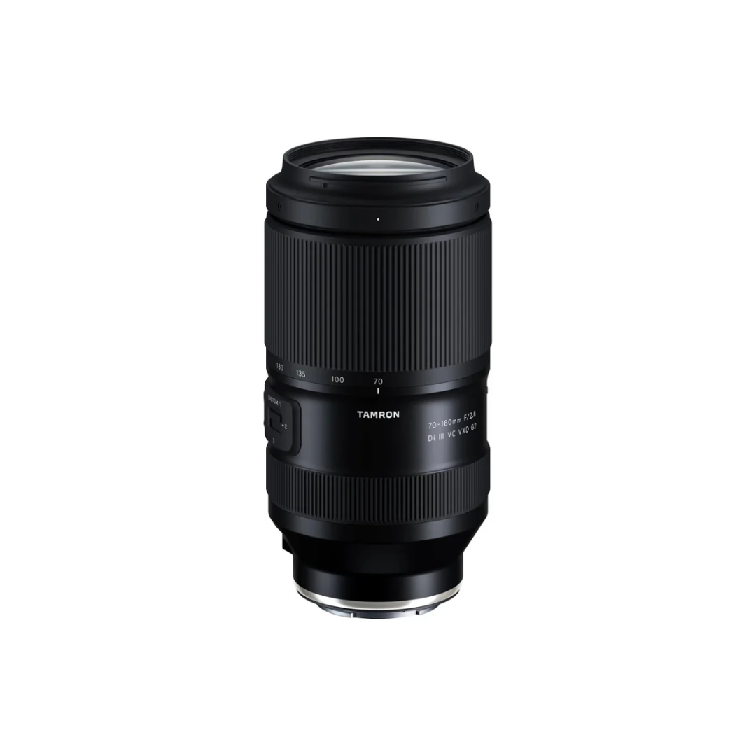 Tamron 70-180mm f/2.8 Di III VC VXD G2 telephoto zoom lens for full-frame cameras