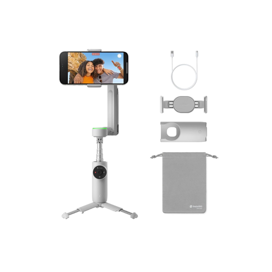 Insta360 Flow Pro AI smartphone gimbal with 3-axis stabilization