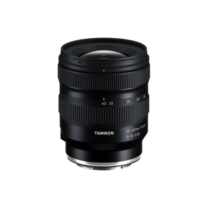 Tamron 20-40mm f/2.8 Di III VXD lens for Sony E-mount full-frame mirrorless cameras