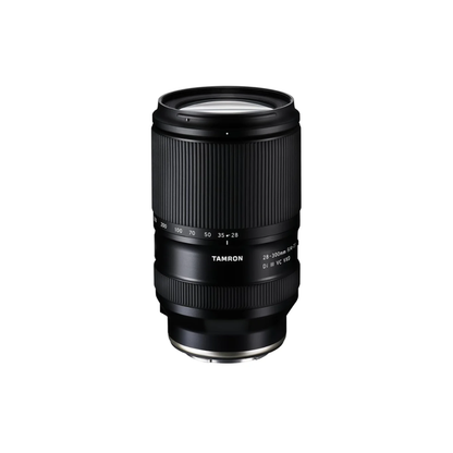 TAMRON 28–300mm f/4-7.1 Di III VC VXD lens for Sony full-frame camera