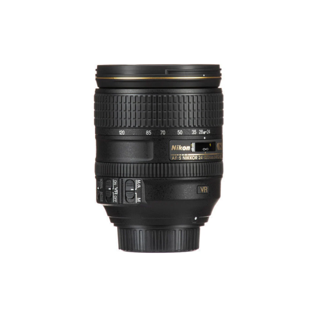 Used Nikon AF-S NIKKOR 24-120mm f/4G ED VR Lens – Versatile Zoom Lens
