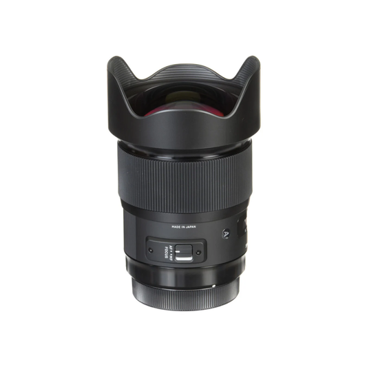 Sigma 20mm f/1.4 DG HSM Art Lens for Nikon F Mount ultra wide prime lens