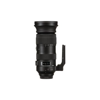 Sigma 60-600mm f/4.5-6.3 DG OS HSM Sports Lens for Nikon F mount telephoto zoom lens front view
