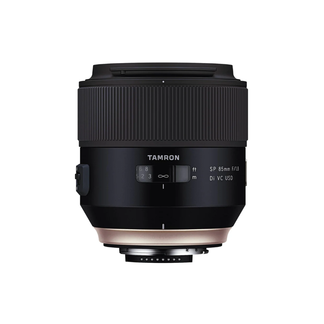 Used Tamron SP 85mm f/1.8 Di VC USD lens for Canon DSLR camera at Camera Club in excellent condition