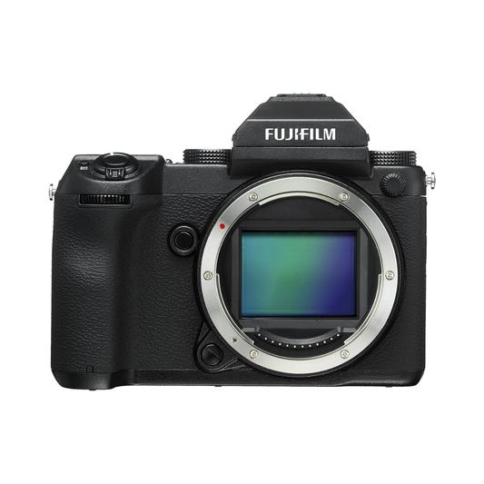 Used Fujifilm GFX 50S medium format mirrorless camera body at Camera Club