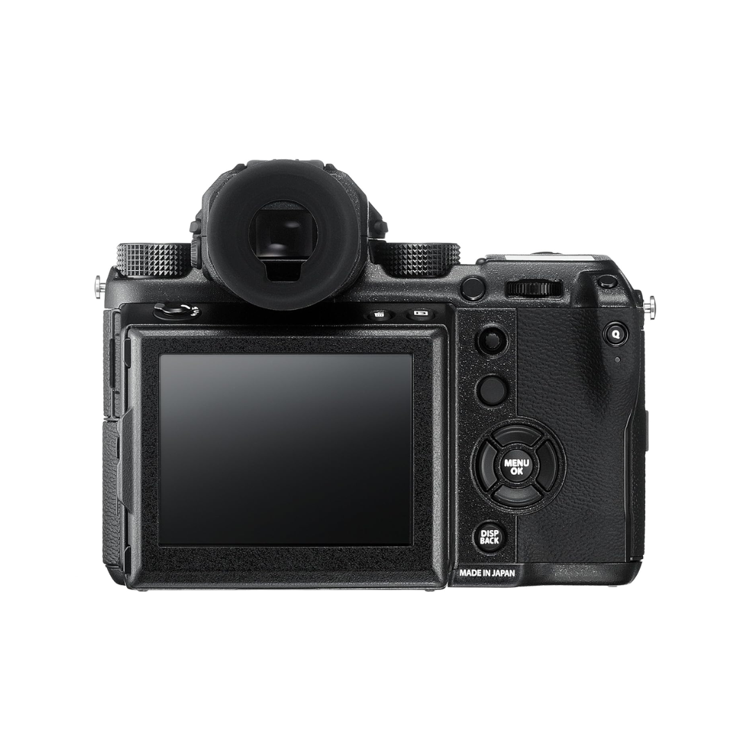 Used Fujifilm GFX 50S medium format mirrorless camera body at Camera Club