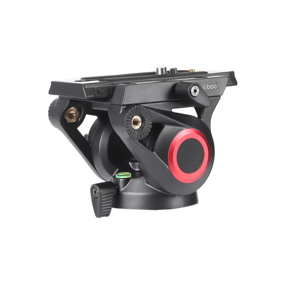 Miliboo MTT601A fluid video tripod kit with middle spreader for professional video cameras and stable filmmaking support