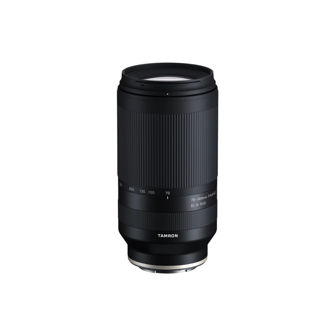 Tamron 70-300mm f4.5-6.3 Di III RXD telephoto zoom lens for Sony E mount camera