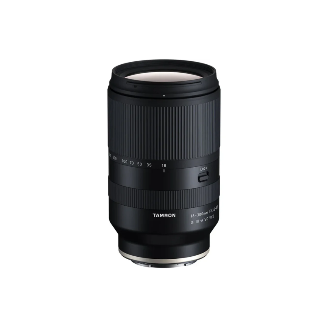 Tamron 18-300mm f/3.5-6.3 Di III-A VC VXD all-in-one zoom lens for APS-C mirrorless cameras