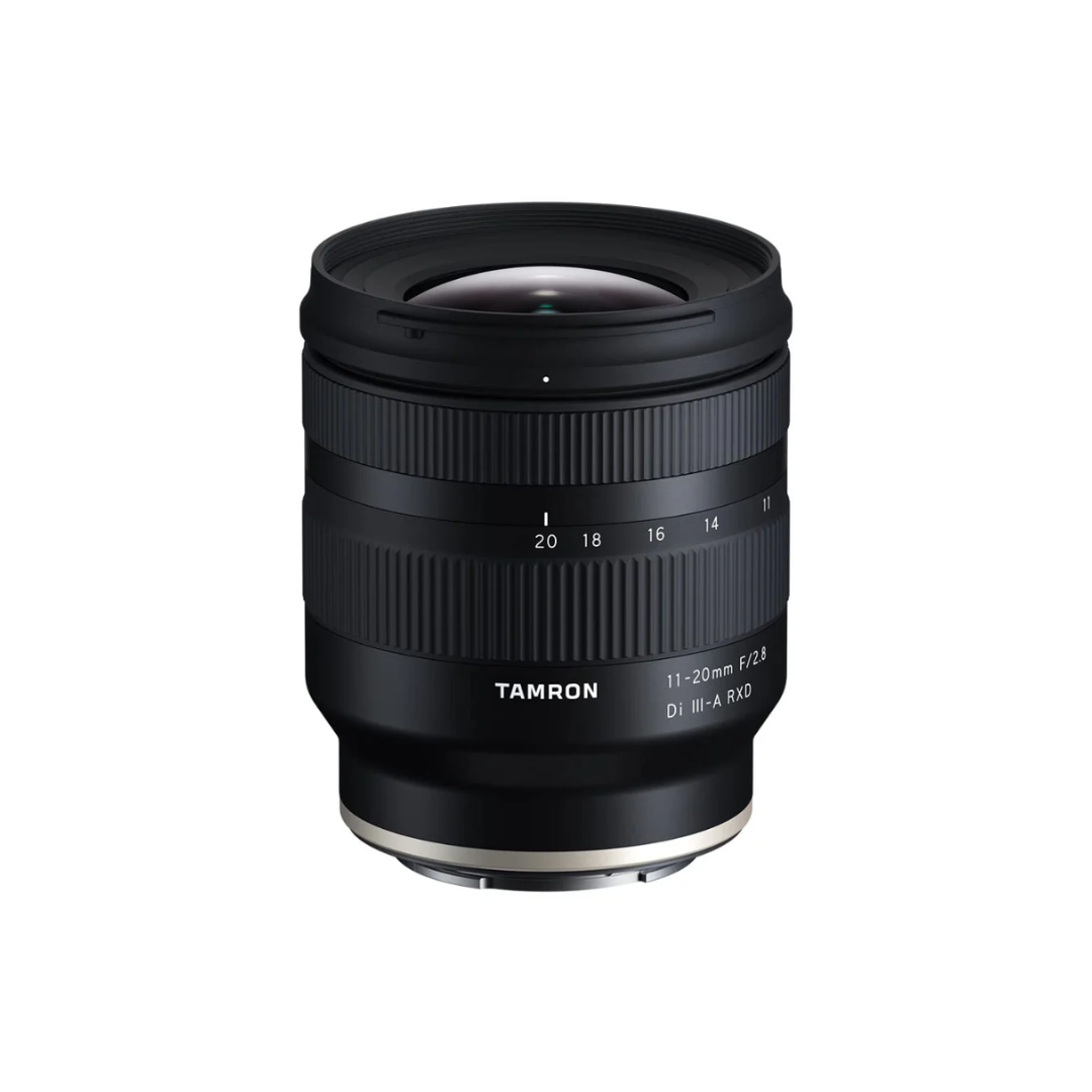 Tamron 11-20mm f/2.8 Di III-A RXD ultra wide zoom lens for Sony E and Fujifilm X mount APS-C cameras