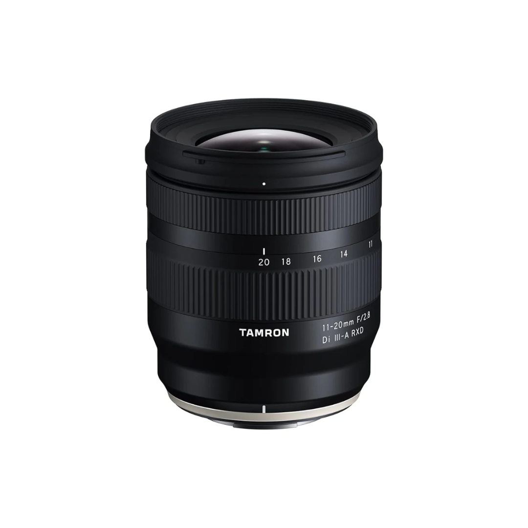 Tamron 11-20mm f/2.8 Di III-A RXD ultra wide zoom lens for Sony E and Fujifilm X mount APS-C cameras
