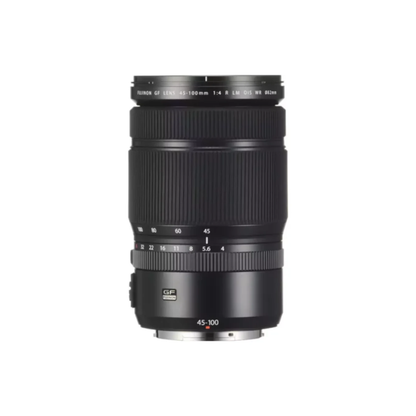 Fujifilm GF 45-100mm f/4 R LM OIS WR medium format zoom lens for GFX cameras
