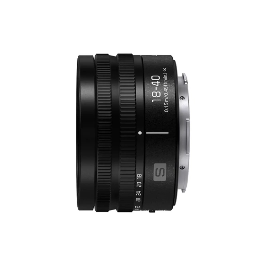 Panasonic Lumix S 18-40mm F4.5-6.3 L-Mount wide angle zoom lens for mirrorless cameras