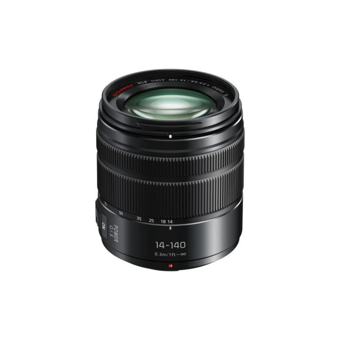 Panasonic Lumix G Vario 14-140mm f3.5-5.6 ASPH Power OIS macro Micro Four Thirds zoom lens