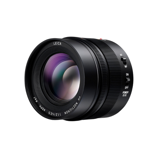 Used Panasonic Leica DG Nocticron 42.5mm f1.2 portrait lens for Micro Four Thirds cameras