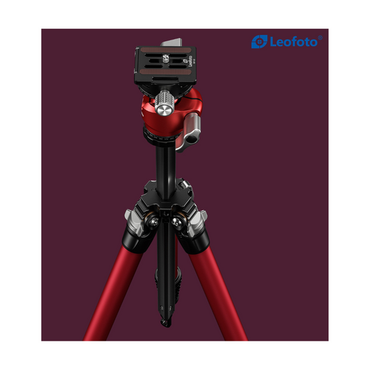 Leofoto Mr. Y series Tripod- LY-224C+LH-25 RED