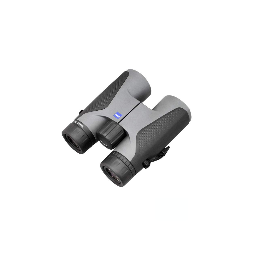 Unboxed ZEISS Terra ED 8x32 Binoculars in Black/Grey with ED optics for sharp, bright viewing. Available at Camera Club.