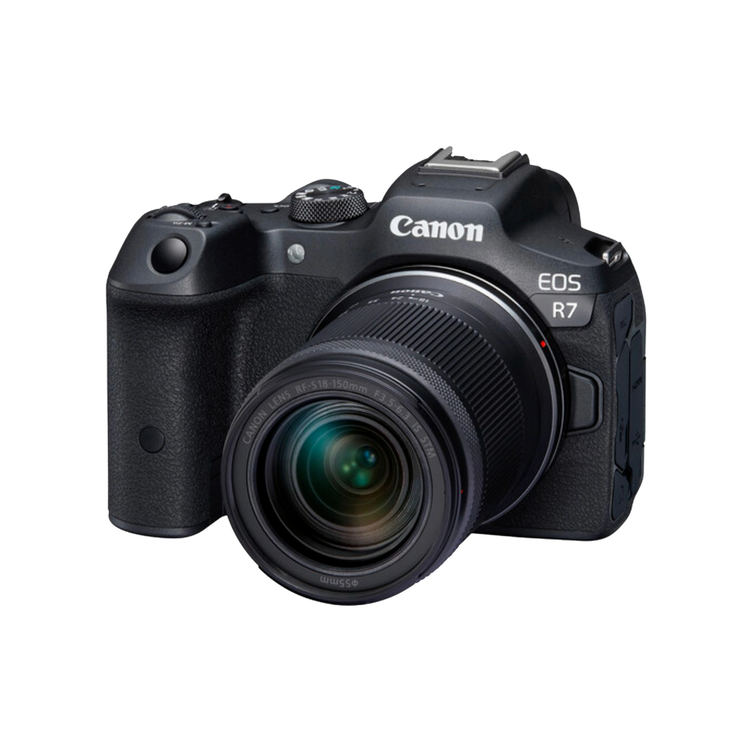 Used Canon EOS R7 Mirrorless Camera Body with RF-S 18-150mm f/3.5-6.3 IS STM Lens available at Camera Club