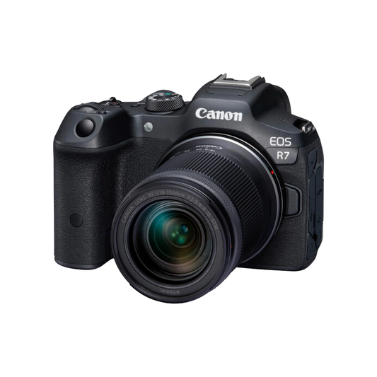 Used Canon EOS R7 Mirrorless Camera Body with RF-S 18-150mm f/3.5-6.3 IS STM Lens available at Camera Club