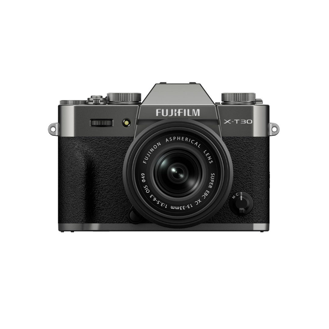 Fujifilm X-T30 III Charcoal Silver Mirrorless Camera with XF 13-33mm Kit Lens at Camera Club
