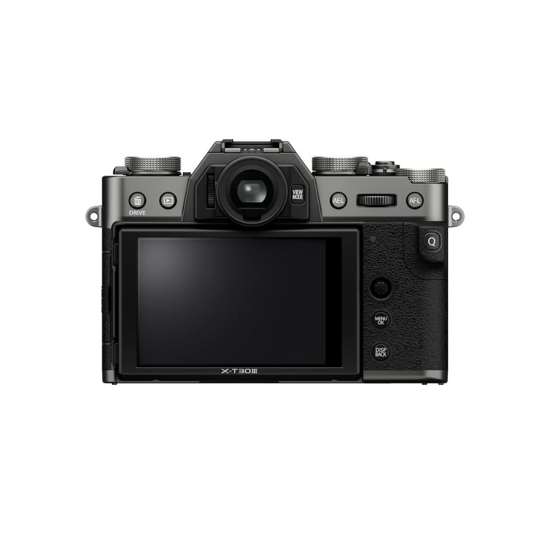 Fujifilm X-T30 III Charcoal Silver Mirrorless Camera with XF 13-33mm Kit Lens at Camera Club