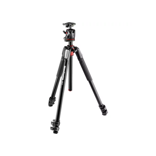 Unboxed Manfrotto MK055XPRO3-BHQ2 055 Aluminum 3-Section Tripod Kit with Ball Head in excellent condition at Camera Club.