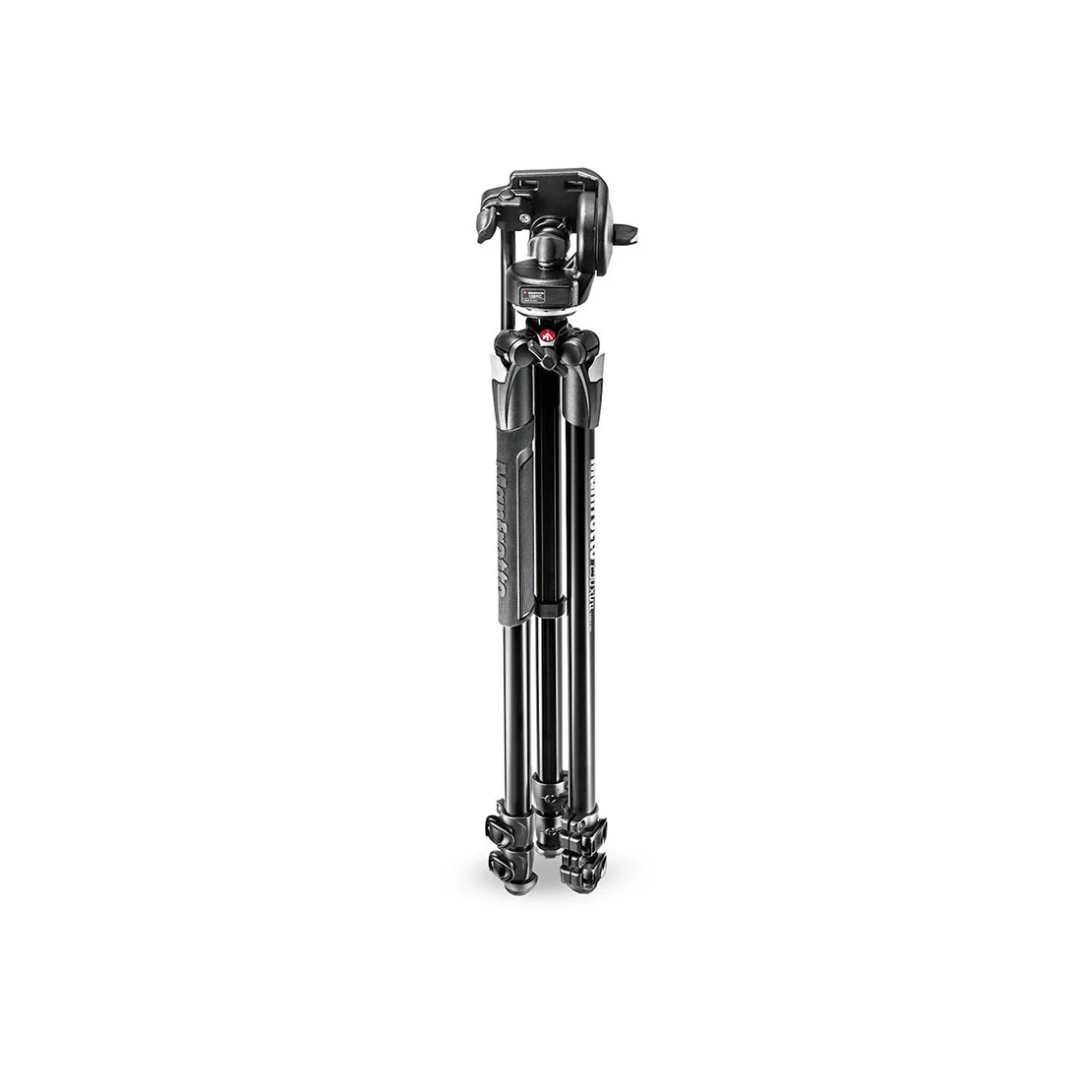 Unboxed Manfrotto MK290XTA3-2W 290 Xtra aluminum tripod kit with 2-way pan head for photography and videography.
