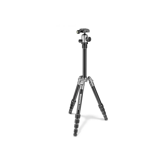 Unboxed Manfrotto Element Traveller Small Grey Aluminum Travel Tripod with Ball Head for Photography and Videography