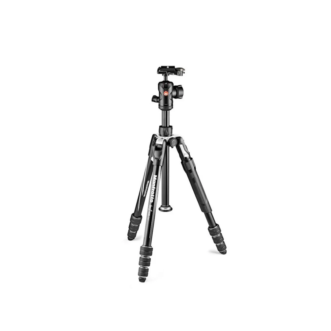 Unboxed Manfrotto Befree 2N1 Aluminum Travel Tripod Kit with Ball Head MKBFRTA4B-BHM for photography and videography