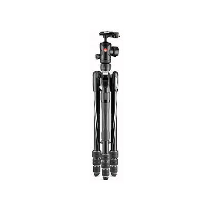 Unboxed Manfrotto Befree 2N1 Aluminum Travel Tripod Kit with Ball Head MKBFRTA4B-BHM for photography and videography