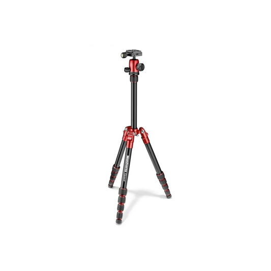 Unboxed Manfrotto Element Traveller Small Red Tripod MKELES5RD-BH available at Camera Club