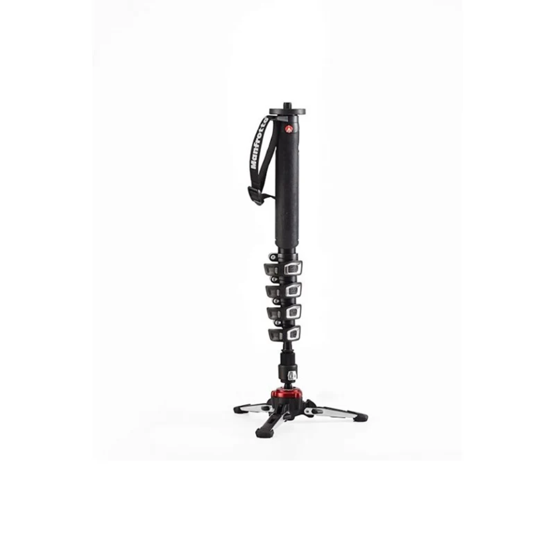 Unboxed Manfrotto XPRO Aluminum Monopod 5 Section MVMXPROA5 for professional photography and videography support