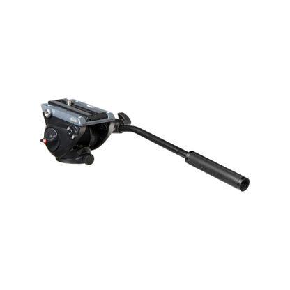 Unboxed Manfrotto MVH500AH Fluid Video Head with Flat Base for smooth video panning and professional camera support