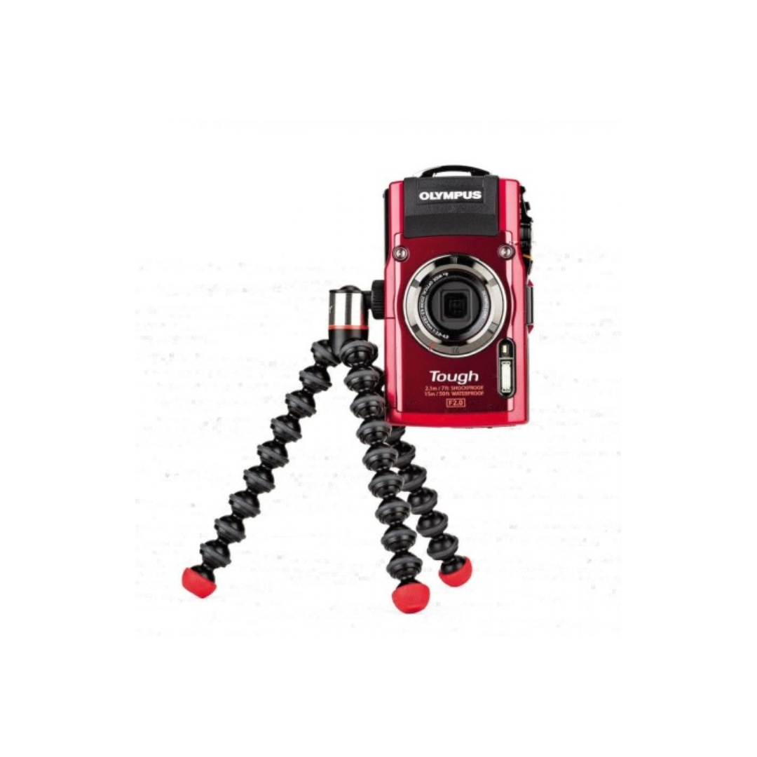 Unboxed Joby GorillaPod Magnetic 325 flexible tripod in black with magnetic feet for cameras, action cameras, and smartphones.