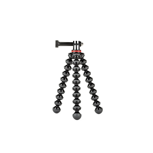 Unboxed JB01516-ORG JOBY GorillaPod 500 Action flexible tripod in black and charcoal for action cameras with adjustable legs and compact portable design.