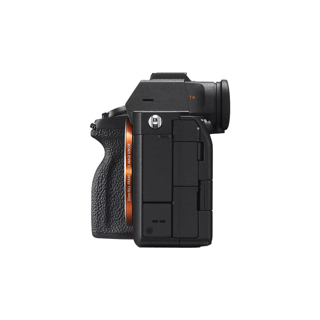 Used Sony Alpha ILCE-7SM3 Full-Frame Mirrorless Camera Body available at Camera Club with 12.1MP sensor, 4K video recording, and advanced low-light performance.