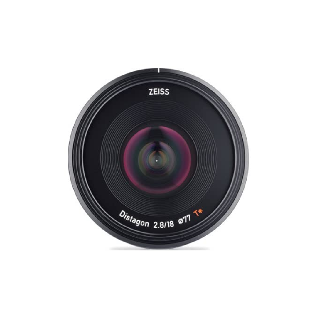 Unboxed ZEISS Batis 18mm f/2.8 ultra-wide prime lens for Sony E-mount mirrorless cameras available at Camera Club