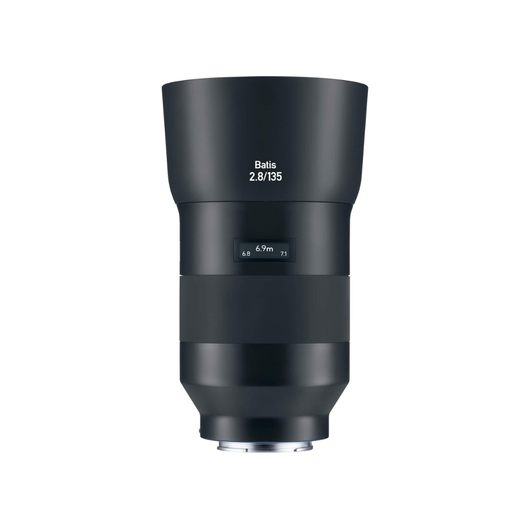 Unboxed ZEISS Batis 135mm f/2.8 telephoto lens for Sony E-Mount mirrorless cameras available at Camera Club