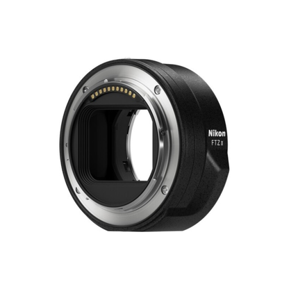 Used Nikon Mount Adapter FTZ II for mounting Nikon F-mount lenses on Nikon Z mirrorless cameras, available at Camera Club.