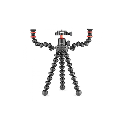 Unboxed Joby JB01567-BWW GorillaPod 3K PRO Rig Black flexible tripod with accessory mounts for mirrorless cameras, DSLR cameras, microphones, and LED lights