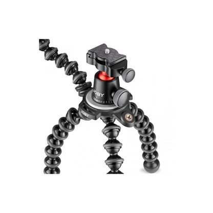 Unboxed Joby JB01567-BWW GorillaPod 3K PRO Rig Black flexible tripod with accessory mounts for mirrorless cameras, DSLR cameras, microphones, and LED lights