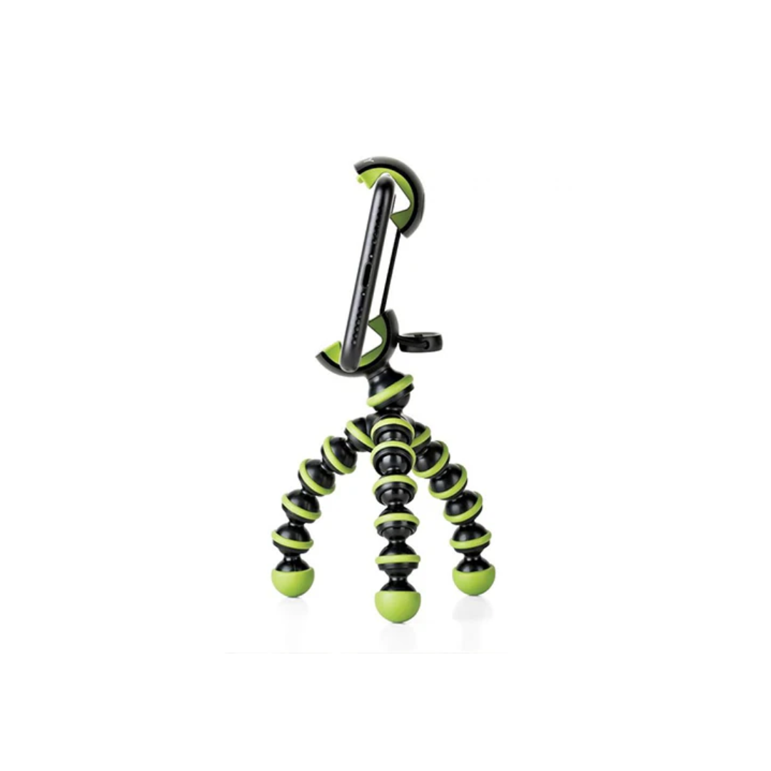 Unboxed Joby GP Mobile Mini Stand Black Green compact smartphone tripod stand for mobile photography, video recording, vlogging, and content creation.
