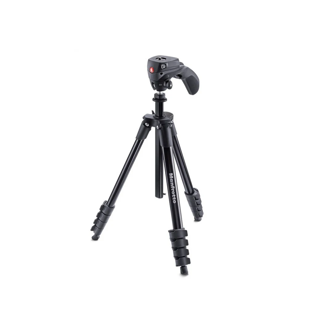 Unboxed | Manfrotto Compact Action Tripod Black (MKCOMPACTACN-BK)