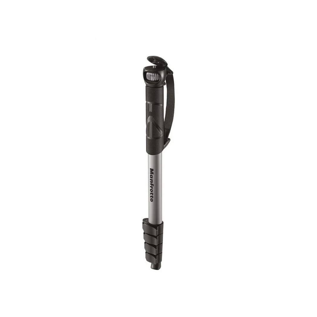 Unboxed Manfrotto Compact Advanced Monopod Black lightweight camera support for DSLR and mirrorless photography.
