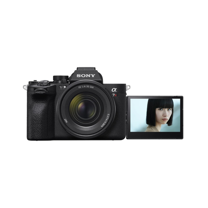 Used Sony Alpha ILCE-7RM5 AI Pro 8K mirrorless camera body front view