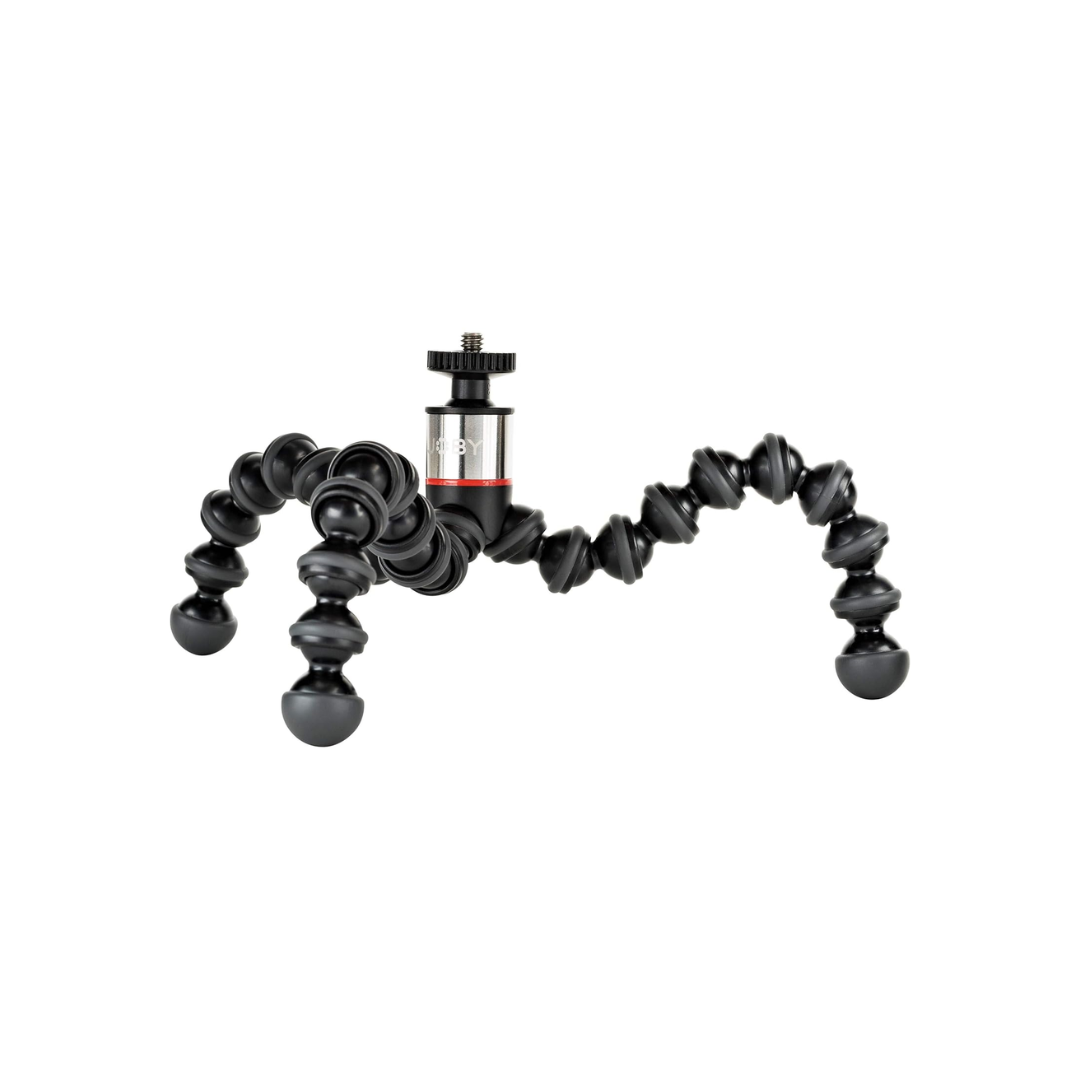 Joby GorillaPod 500 flexible tripod holding DSLR camera