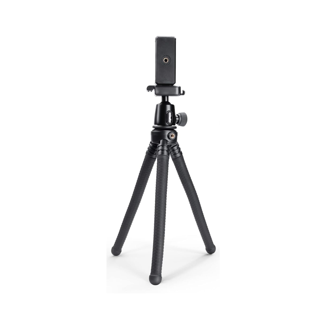 Digitek DTR-320 FT lightweight tripod stand with fluid head for camera and smartphone use
